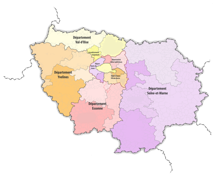 zone intervention ile de france
